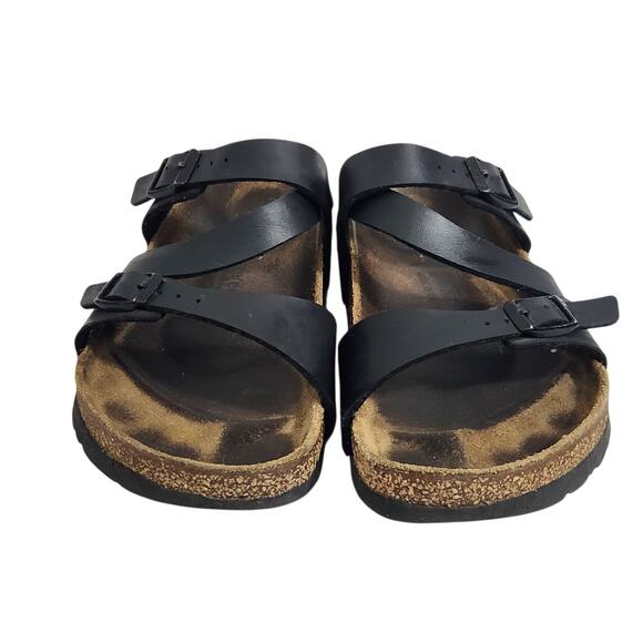 BIRKENSTOCK SALINA WOMEN'S SANDALS BLACK SIZE EU37 US 6 WOMEN STRAPPY BOHO - Picture 2 of 8